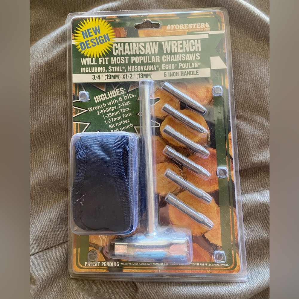 Chainsaw Wrench Set - Silver